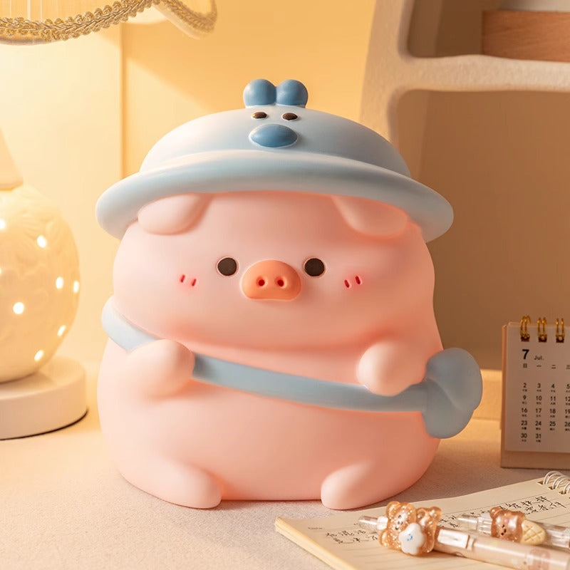 Cute piggy saving jar – an ideal gift idea for birthdays and holidays for kids.