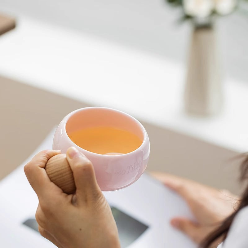 Whimsical Pig Coffee Mug with Lid - An enchanting pig-shaped mug that serves as a functional accessory, ideal for gifting to animal lovers or friends.