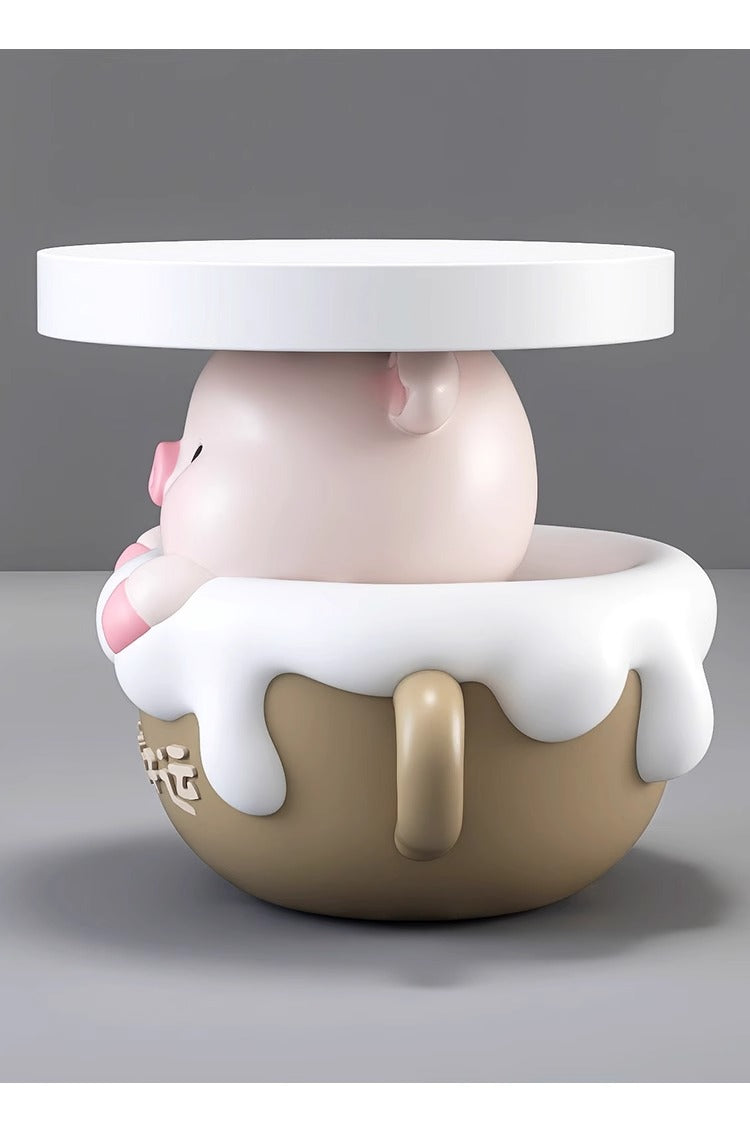 Cute Cartoon Pig Side Table | Adorable Home Decor Accent