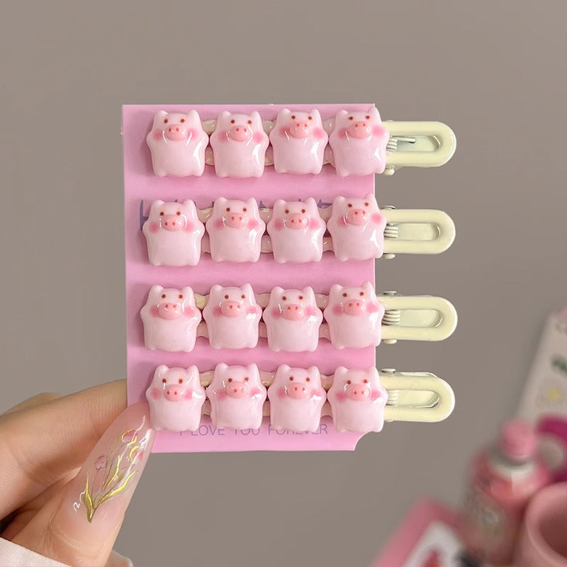 Cute Cartoon Pig Hair Clip | Fun & Playful Accessory for All Ages