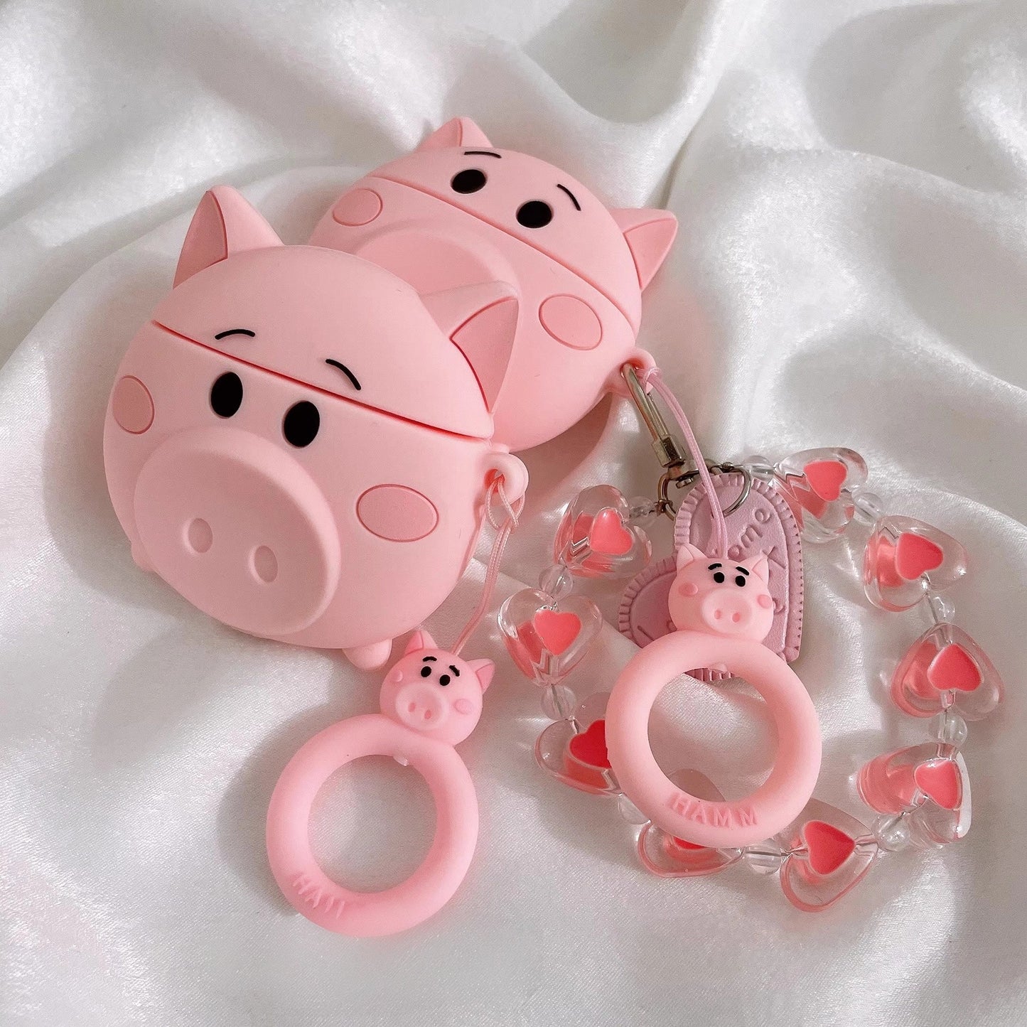 Durable Pig Nose Earphone Case Perfect for Gift-Giving