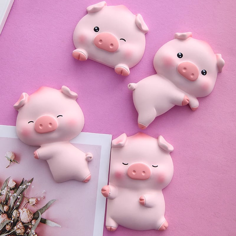 Whimsical Pig Stickers for Brightening Up Your Home Decoration