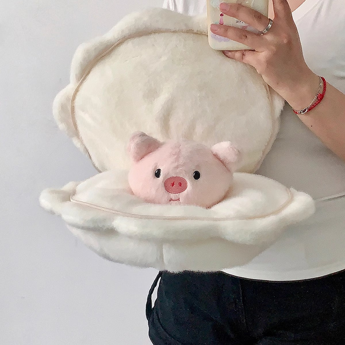 Huggable Plush Clam Pillow Adding Whimsy to Your Space